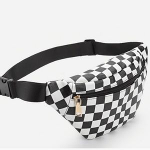 Checkerboard Fanny Pack